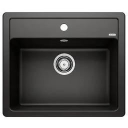 Blanco LEGRA 6 526084 Granitowy Czarny Zlewozmywak prostokątny
