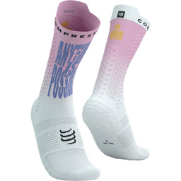 COMPRESSPORT Skarpetki rowerowe PRORACING SOCKS V4.0 BIKE IRONMAN