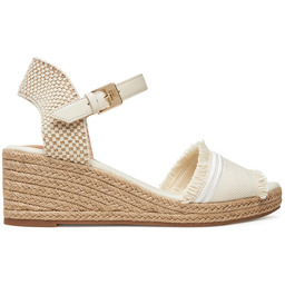Espadryle Tommy Hilfiger Fringe Canvas Medium Wedge FW0FW08879