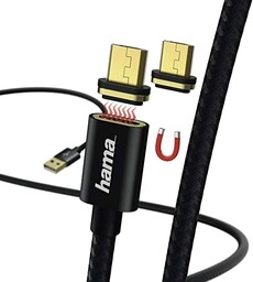 Hama Magnetyczny kabel do ładowania/danych (kabel USB-A