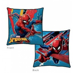 Setino Poduszka dziecięca 38x38 Spiderman niebieska czerwona S24