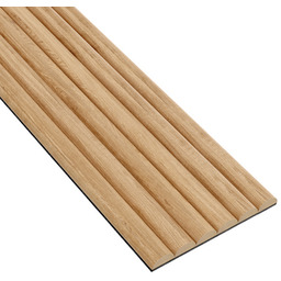Panel ryflowany MDF 17,4 x 275 cm Dąb