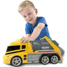 Dumel Flota Miejska Śmieciarka Z Kontenerem Auto