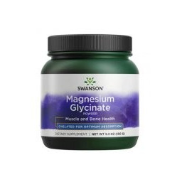 Swanson, albion chelat magnezu w proszku, 150g
