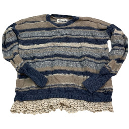Abercrombie Kids Sweter Dziewczęcy 158/164 Paski Koronka