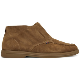 Botki Tommy Hilfiger Moc T FM0FM05492 Brązowy