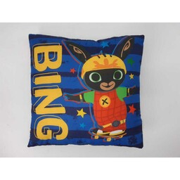 Setino Poduszka dziecięca 40x40 Królik Bing niebieska S24
