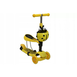 Hulajnoga balans 3w1 Biedronka żółta 1017686 Victoria Sport