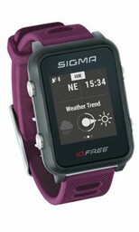 Pulsometr GPS Sigma ID.FREE 24110 fioletowy