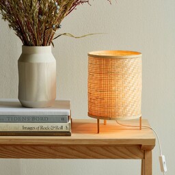 Nordlux Lampa stołowa Trinidad z naturalnego bambusa