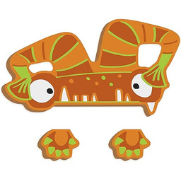 small foot 12083 ABC litery Monster Woody