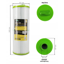 Filtr wkład wody do basenu FilterLogic SFL50-5-13HS kompatybilny