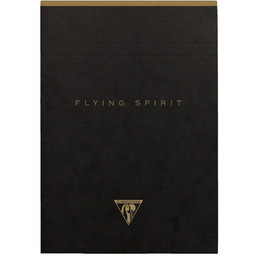 Blok Clairefontaine Flying Spirit A5, linie, czarny