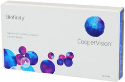 Biofinity CooperVision 8,6, soczewki kontaktowe, 30-dniowe, całodobowe, -2,25,