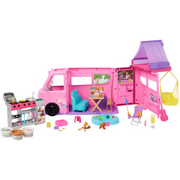 Barbie Kamper Marzeń Dreamcamper Pojazd Zestaw 2w1 Duży