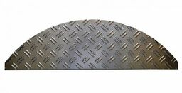 Nakładka na schody Steel silver, 17,5 x 60