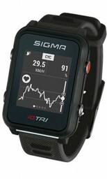 Pulsometr GPS Sigma ID.TRI 24250 czarny