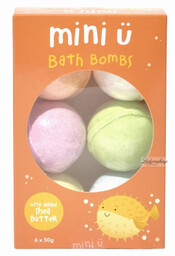 Mini U - Bath Bombs - Zestaw 6