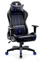 DIABLO CHAIRS Fotel X-One 2.0 Normal Size Czarno-niebieski