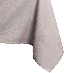 AmeliaHome Obrus plamoodporny błyszczący 80x80 cm pudrowy róż