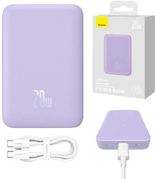 Powerbank magnetyczny Baseus Magnetic Mini 10000mAh, USB-C 20W