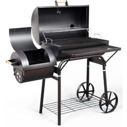 Edinos Premium Podwójny grill stalowy z kominkiem P2-L18