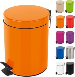 Spirella Kosz na śmieci "Sydney Orange" kosz
