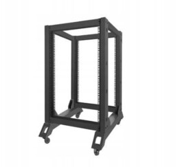 Lanberg Open Rack 18U 600x800 czarny