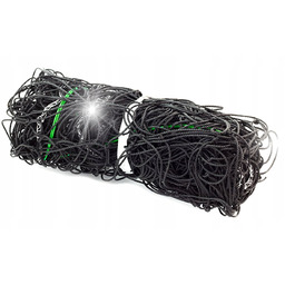 OGRODOWA Siatka do siatkówki 1mx9.5m STALOWA LINKA