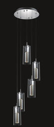Lampa wisząca nowoczesna VERIZON MD109003-5B - Italux