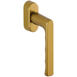 Hamburg SecuForte - Klamka okienna, kolor stare złoto