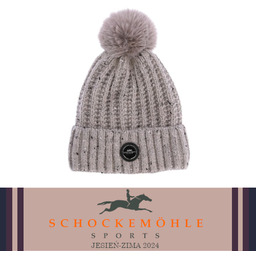 Schockemohle Czapka zimowa Melange Style AW24 - cardamon