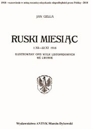 Ruski miesiąc 1/XI - 22/XI 1918 Ilustrowany opis