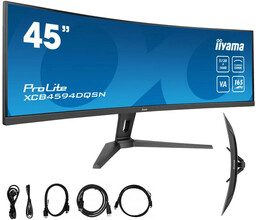 Monitor iiyama ProLite XCB4594DQSN-B1 45" zagięte VA LED