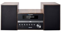 BLAUPUNKT Wieża MS46BT Ciemne drewno/Czarna, Odtw.CD/-R/-RW, BT, Tuner