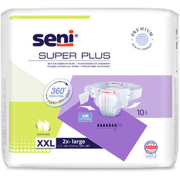 Seni Super Plus Pieluchomajtki dla dorosłych XXL, 10
