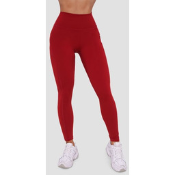 GymBeam Damskie leginsy Ignite Dark Red