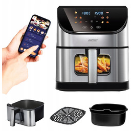 Frytkownica beztłuszczowa air fryer duża 6l Wifi 1500W