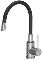 QUADRON Bateria kuchenna MAGGIE stal szczotkowana/czarny 3323503BL *