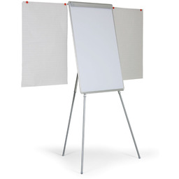 Bi-Office Flipchart TRIPOD z rozkładanymi ramionami, magnetyczny