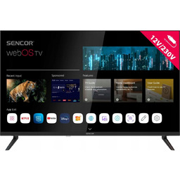 Sencor Telewizor 32 cale Smart webOS 12/240V Sle