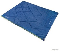 High Peak Śpiwór Ceduna Duo 200x150 cm niebiesko-granatowy