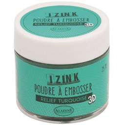 Puder do embossingu, zielony