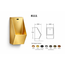 Pisuar bezdotykowy złoty 8111G 304 PVD z fotokomórką