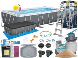 Basen Bestway 549x274x122 Ogrodowy Stelażowy 56466 15w1