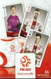 Karty 55 listków Łączy nas piłka