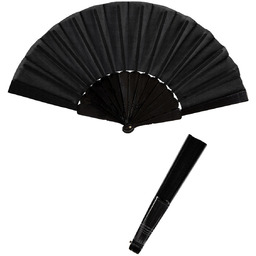 Wachlarz czarny - 1 szt.