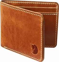 Fjallraven Portfel Ovik, skórzany koniak