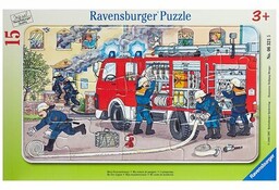 RAVENSBURGER Puzzle Straż Pożarna (15 elementów)