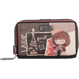 Średni damski portfel - ANEKKE MADEMOISELLE 41809-909